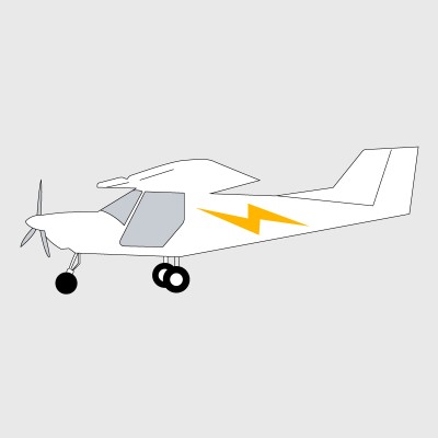 Stickers de décoration 1 pour ULM G1 SPYL