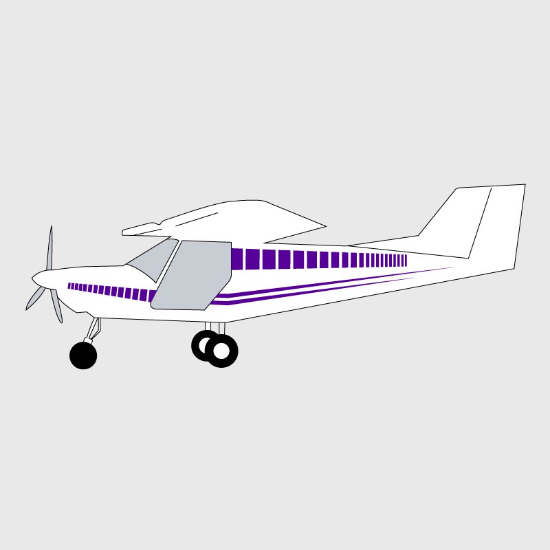 Stickers de décoration 3 pour ULM G1 SPYL