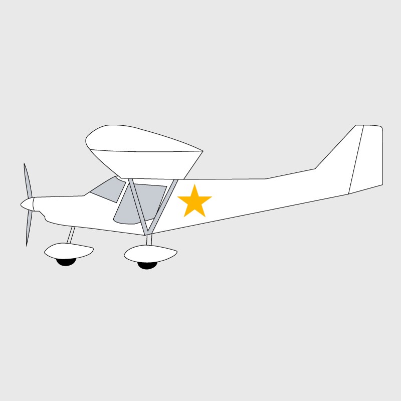 Stickers de décoration 3 pour ULM SAVANNAH