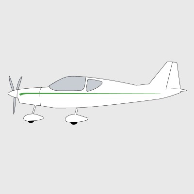 Stickers de décoration 1 pour ULM Sensation