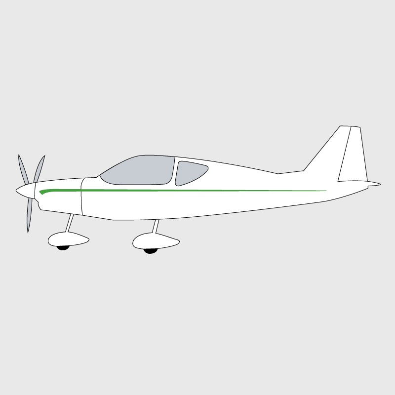 Stickers de décoration 1 pour ULM Sensation